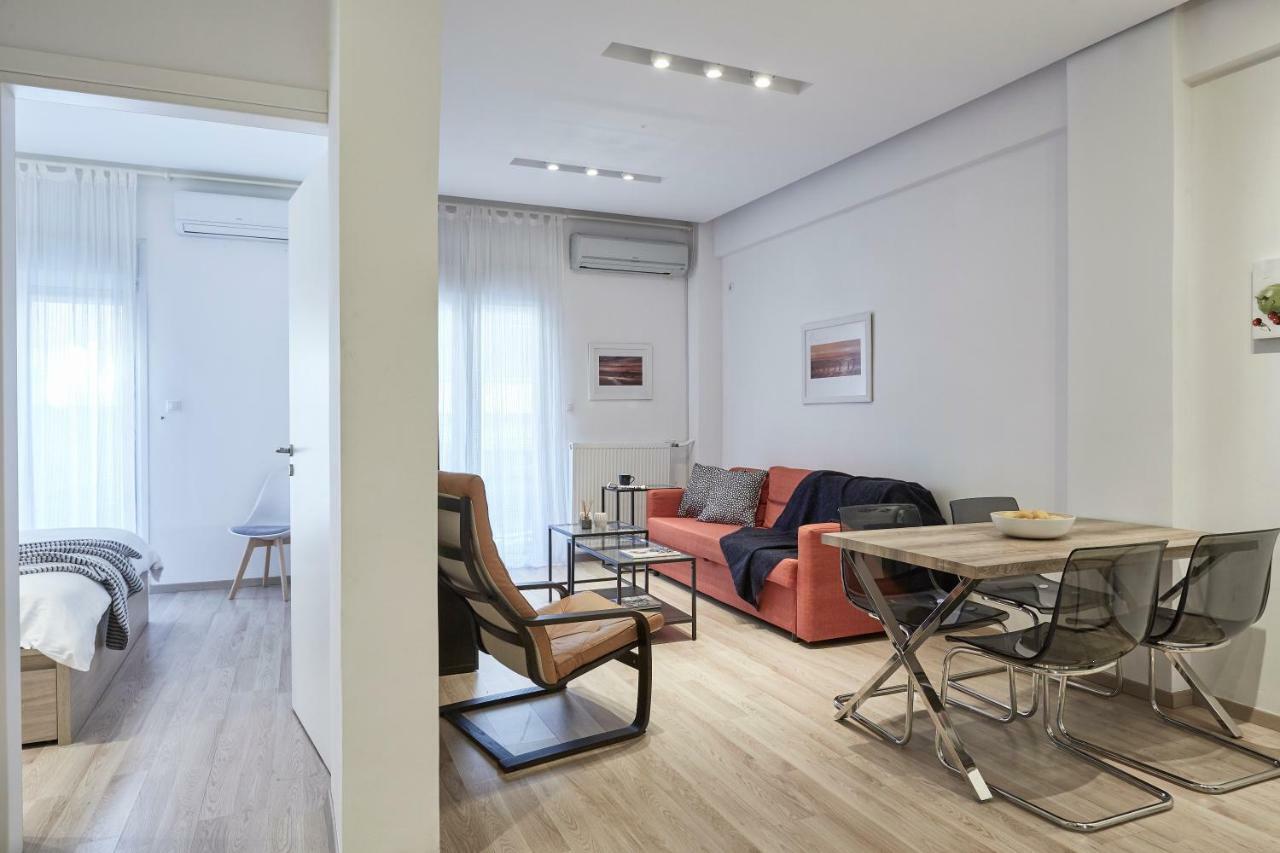 Modern Elegant Apt At Kolonaki Atenas Exterior foto