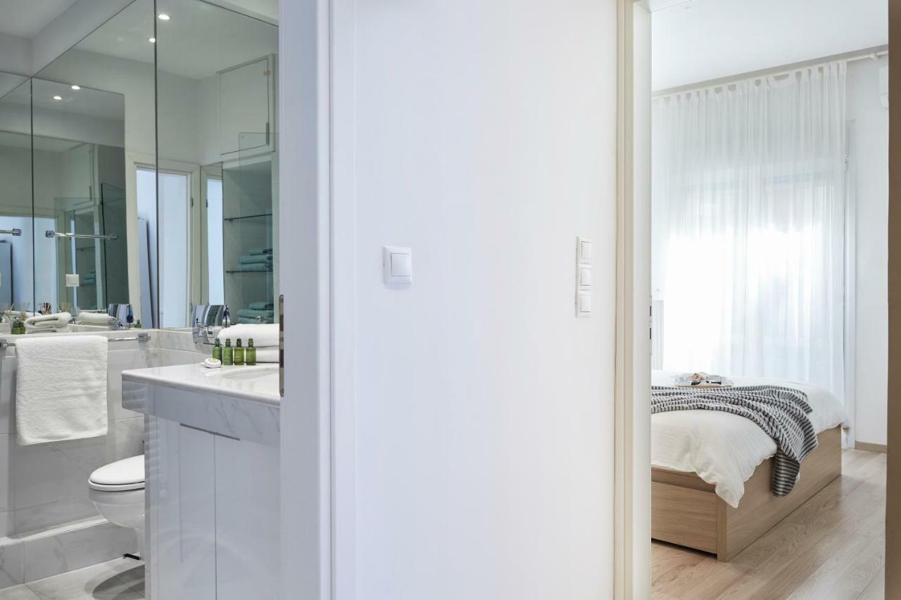 Modern Elegant Apt At Kolonaki Atenas Exterior foto