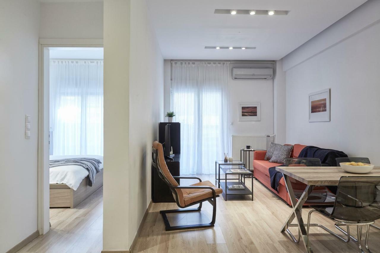 Modern Elegant Apt At Kolonaki Atenas Exterior foto